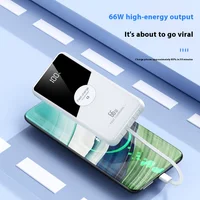 20000mAh Power Bank  Large Capacity With 4 Cables Fast Charging Portable Battery Charger for iPhone Samsung Xiaomi - Image 6