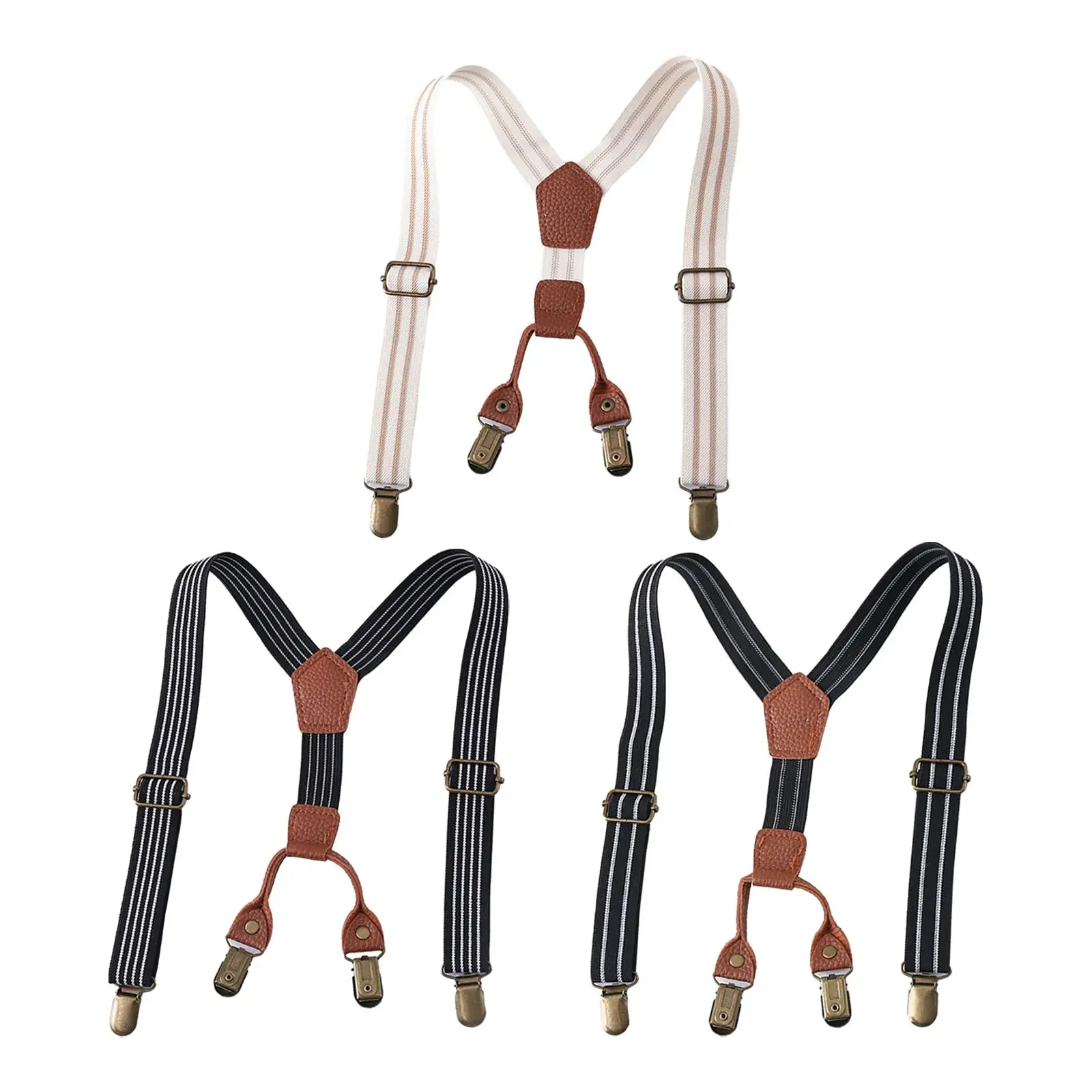 Kids Suspenders, Y Back Brace, Children Brace Adjustable Suspenders Tuxedo Suspenders Pants Suspender for Costume Formal Wear