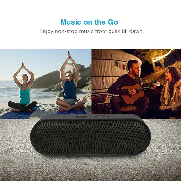 Smart wireless 24-hour loop playback waterproof speaker can be inserted into the card outdoor mini audio Y2297