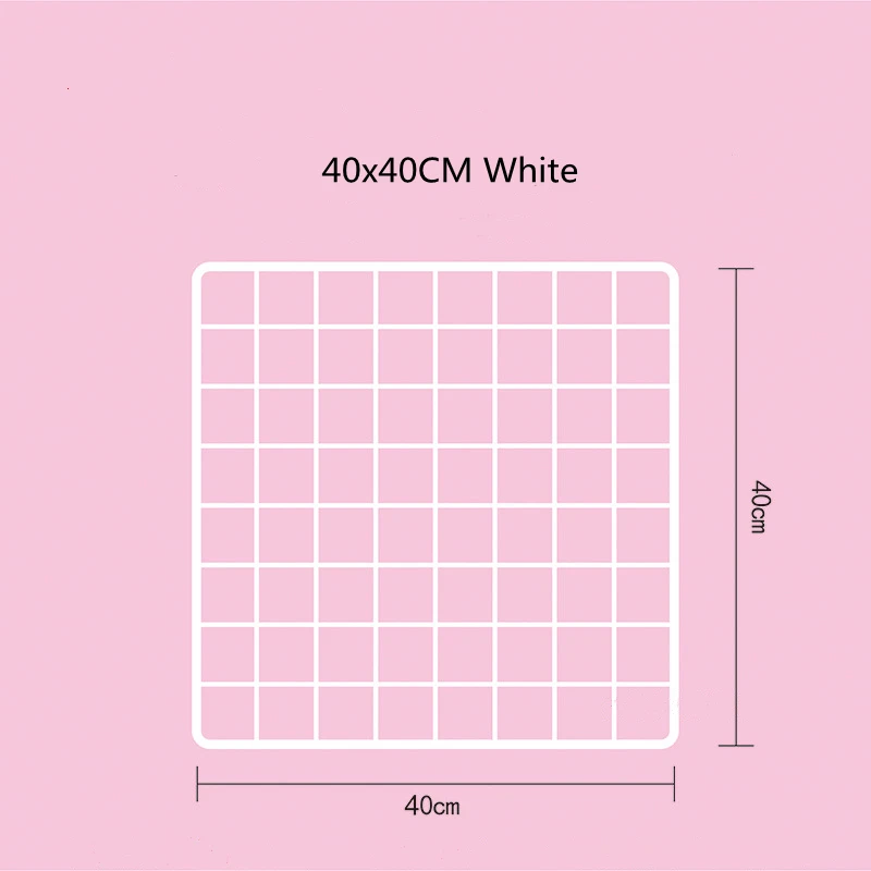 40x40cm White