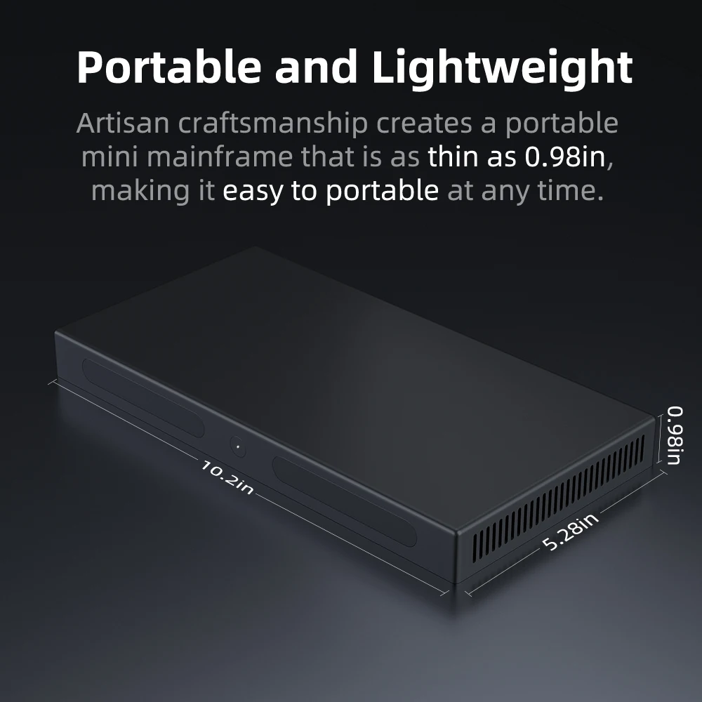 Spurt Box DIY MINI PC Intel Core UHD Graphics 10Th Gen I3-1005G1 CPU DDR4 8G/16G 256G 512G 1TB Bluetooth WIFI Desktop Computer 3