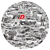 10/30/75PCS Initial D Anime Stickers Cartoon Kids DIY Funny Decals Gift DIY Suitcase Phone Skateboard Fridge Helmet Cool Toys 2