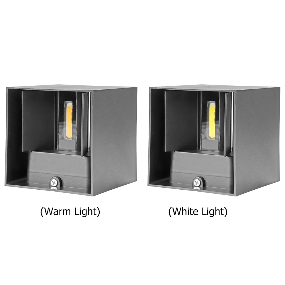 LED Wall Light 12W 220V IP65 Waterproof Sconce for Indoor Bedroom