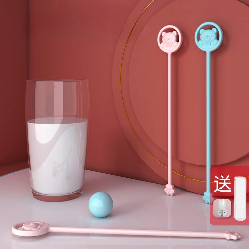 Infant Formula Mixing Rod Silicone Long Handled Milk Mixer
