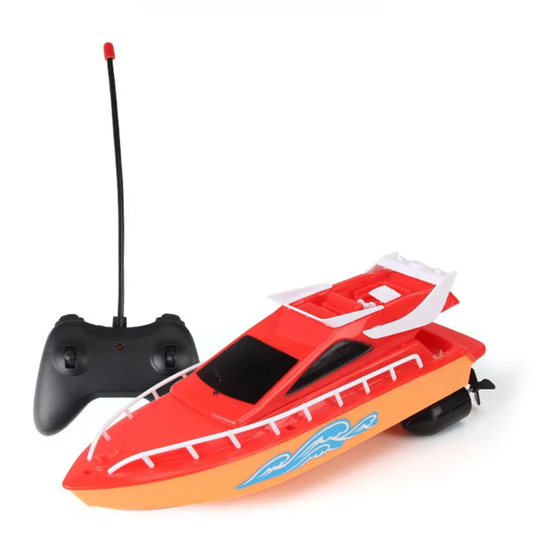 Remote Control Boat Mini RC Boat High Speed Remote Control Speedboat Super Electric Waterproof Outdoor Water Play Toy for Kids