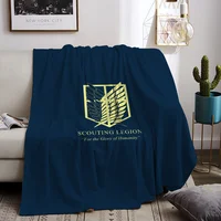 A-Attack on Titan Boho Home Decor Fluffy Soft Blankets Sofa Summer Cute Throw Blanket for Bed Bedroom Decoration Bedspread the 1