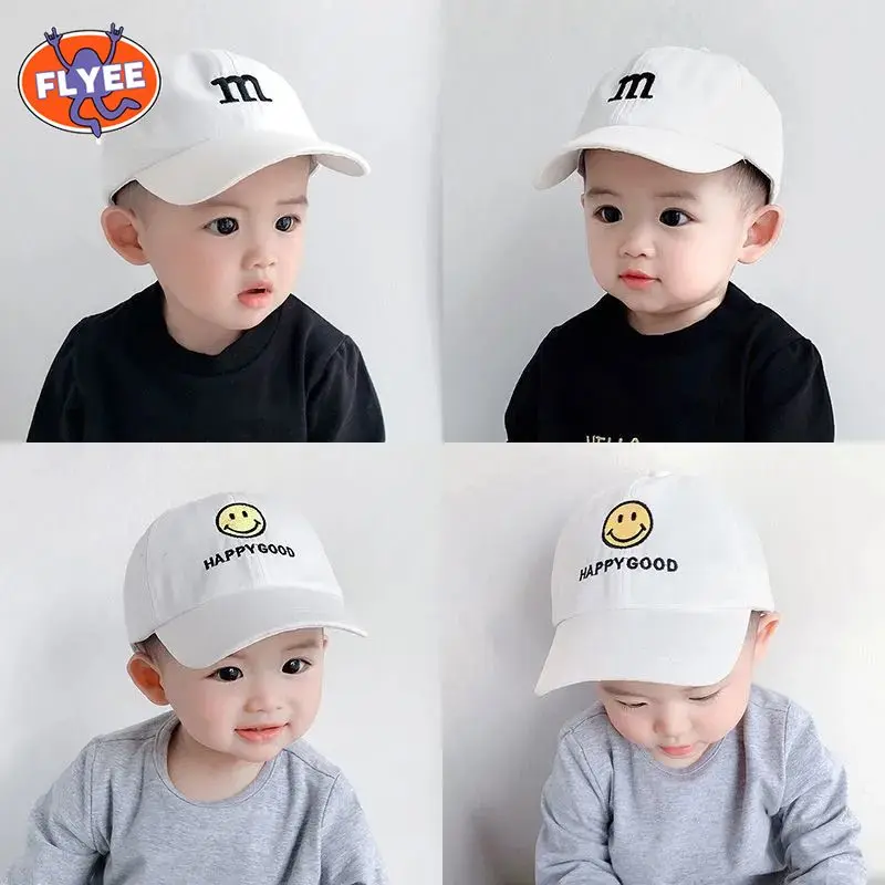 Cotton Hat Sun Hats for Kids Hip Hop Outdoor Trip Caps Beach Sun Protect Baby Girl Boy Hat Cute Lamb Wool Letter Kids Cap