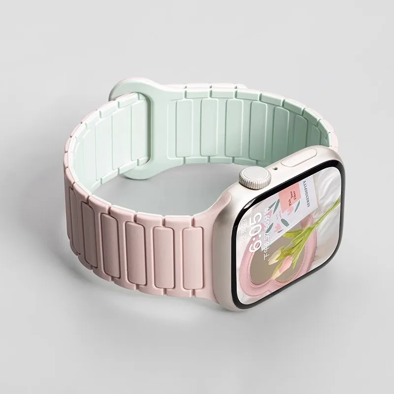 ตัวเลือกสินค้า สายซิลิโคน Apple Watch ยืดหยุ่นใส่สบาย หลายขนาด