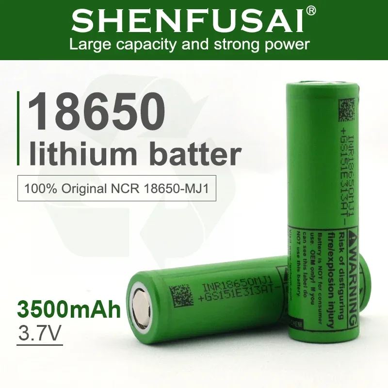 

lNR18650 lithium ion rechargeable battery, MJ1, 3.7V, 3000mAh, 20A discharge, suitable for e-cigarettes, electric tools, etc