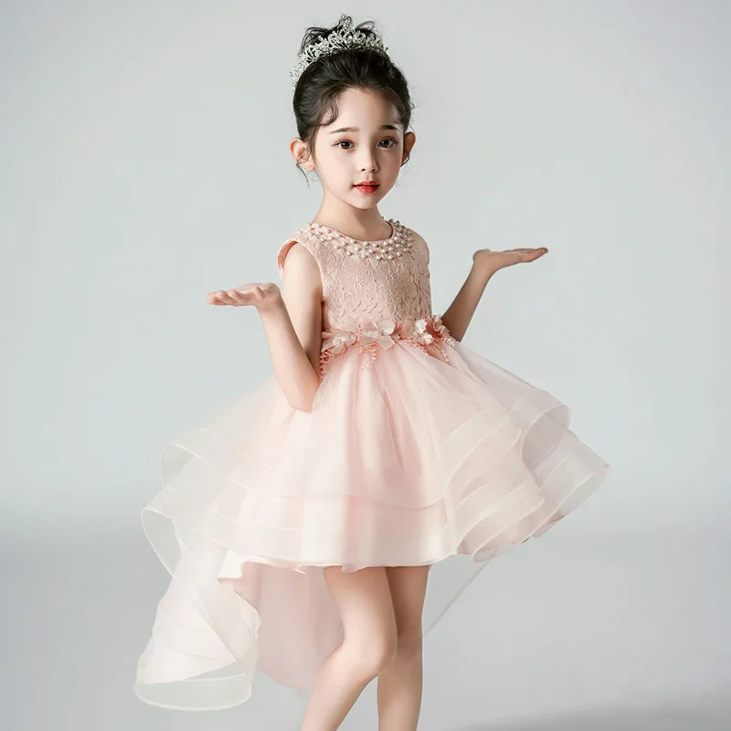 Princess Dress Flower Girl Dresses For Year Olds Flower Girl Wedding Child  Ceremony Prom Elegant Evening