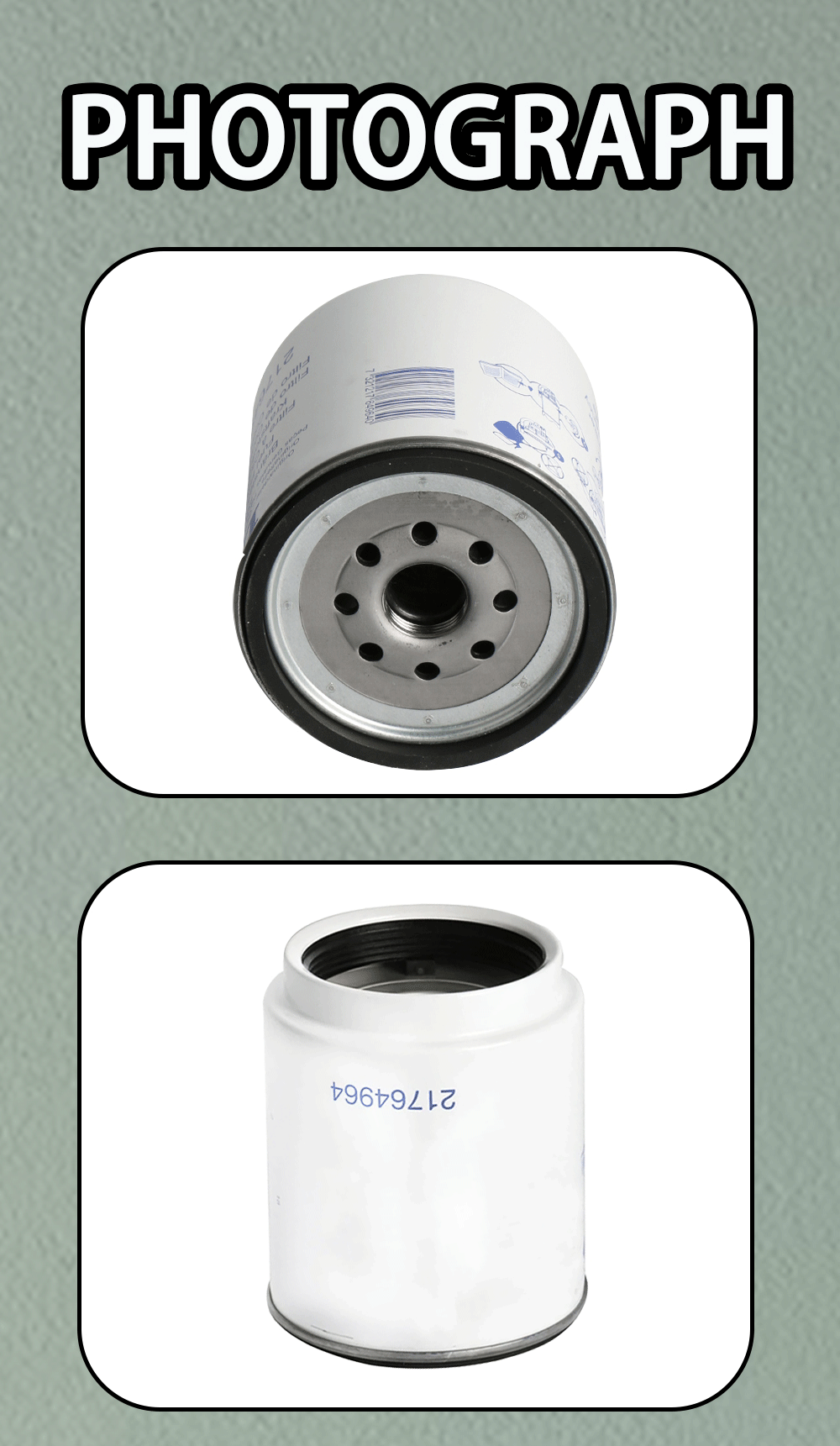 Fuel Filter 21380475 P21380475 Bf1386-o P550913 7421380472 Diesel 