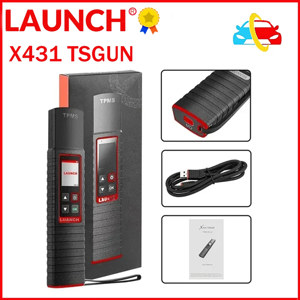LAUNCH X431 TSGUN TPMS Tire Pressure Detector Handheld X-431 TSGUN Sensor Activator Learning Programming Car Diagnosis Tool motorcycle obd diagnostic tool