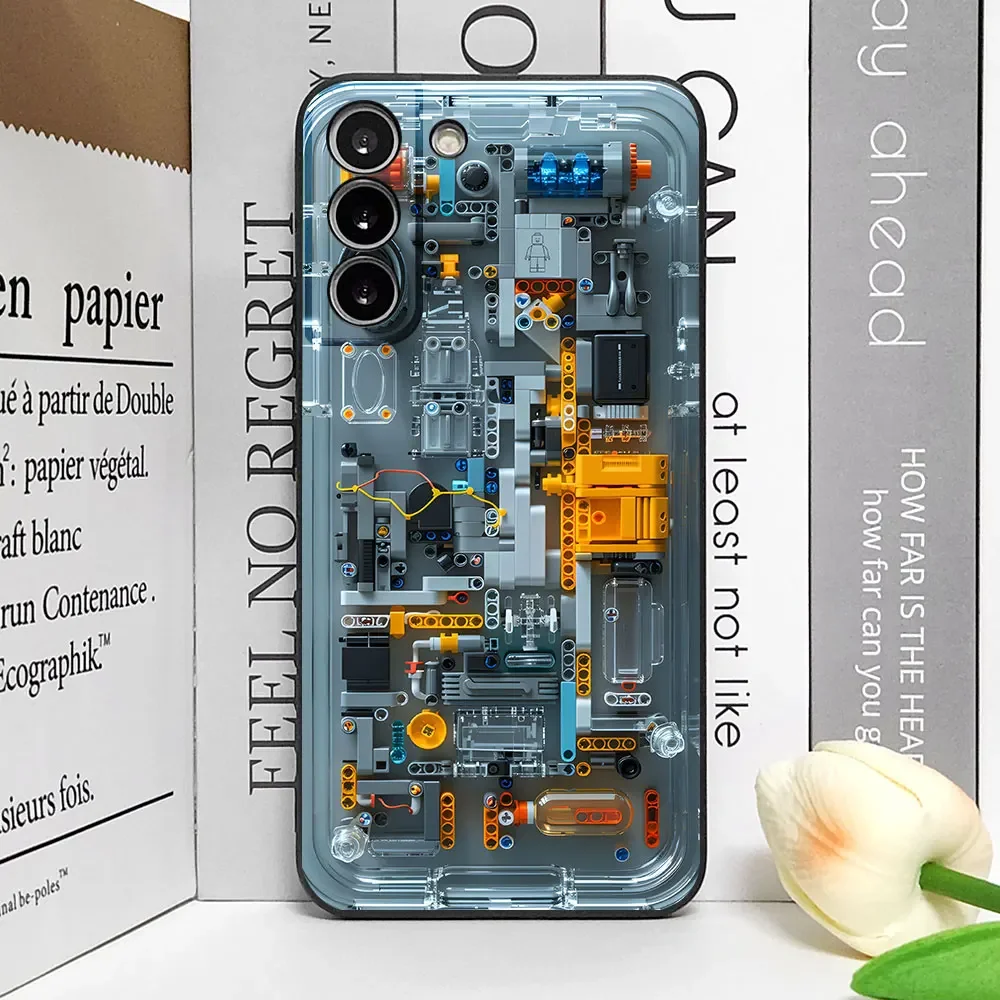 Advanced Circuit Board Pattern Phone Case - Soft Cover Art Design