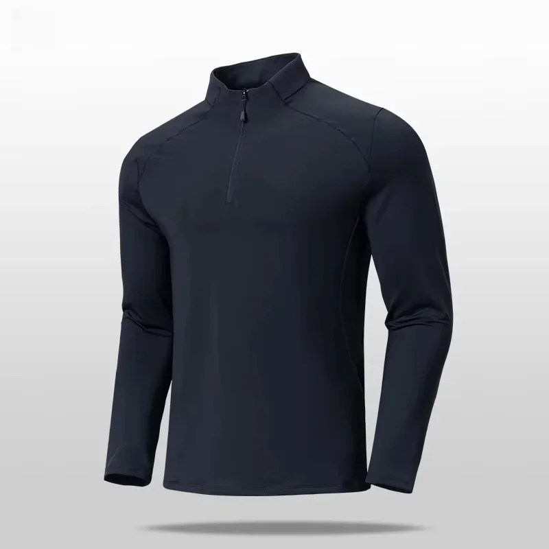 Men's High Quality Cycling Hiking Outdoor Sports Long Sleeve T-shirt Leisure Speed Dry Running Fitness Sports Clothing Tops 3