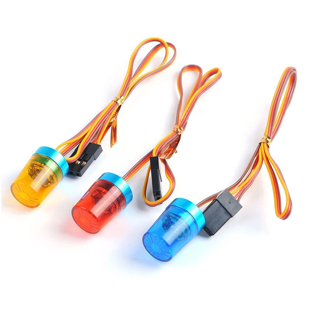 Lampada A Led Multifunzione Strobing-Blasting Luce Rotante Lampeggiante Per 1/10 Rc Model Car 1:14 Tamiya Tractor Rc Engineering Truck