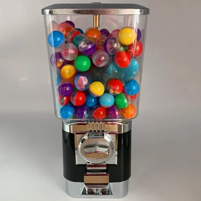 

Candy Vending Machine Gumball Machine Toy Capsule/ Bouncing Ball Vending Machine Candy Dispenser With Coin Box GV18F