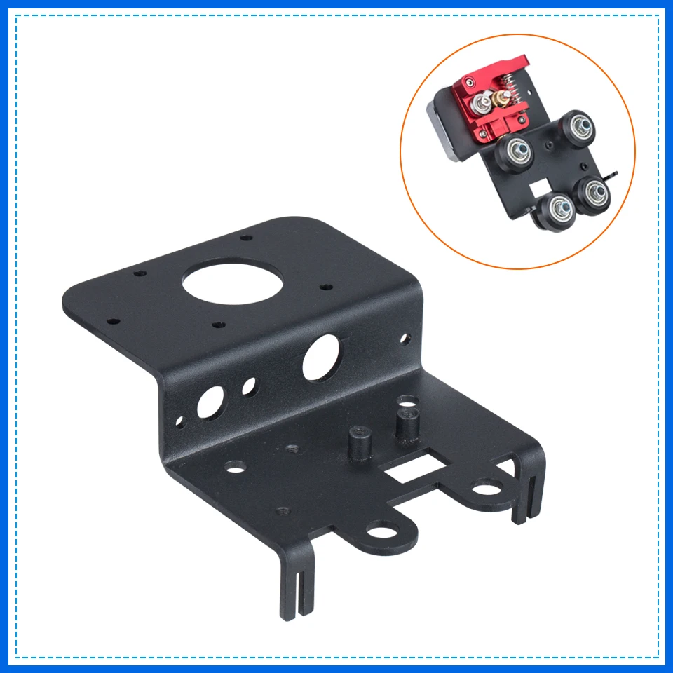 3d Printer Accessories Direct Drive Board Kit Aluminum Alloy Extruder Adapter Bracket Mounting
