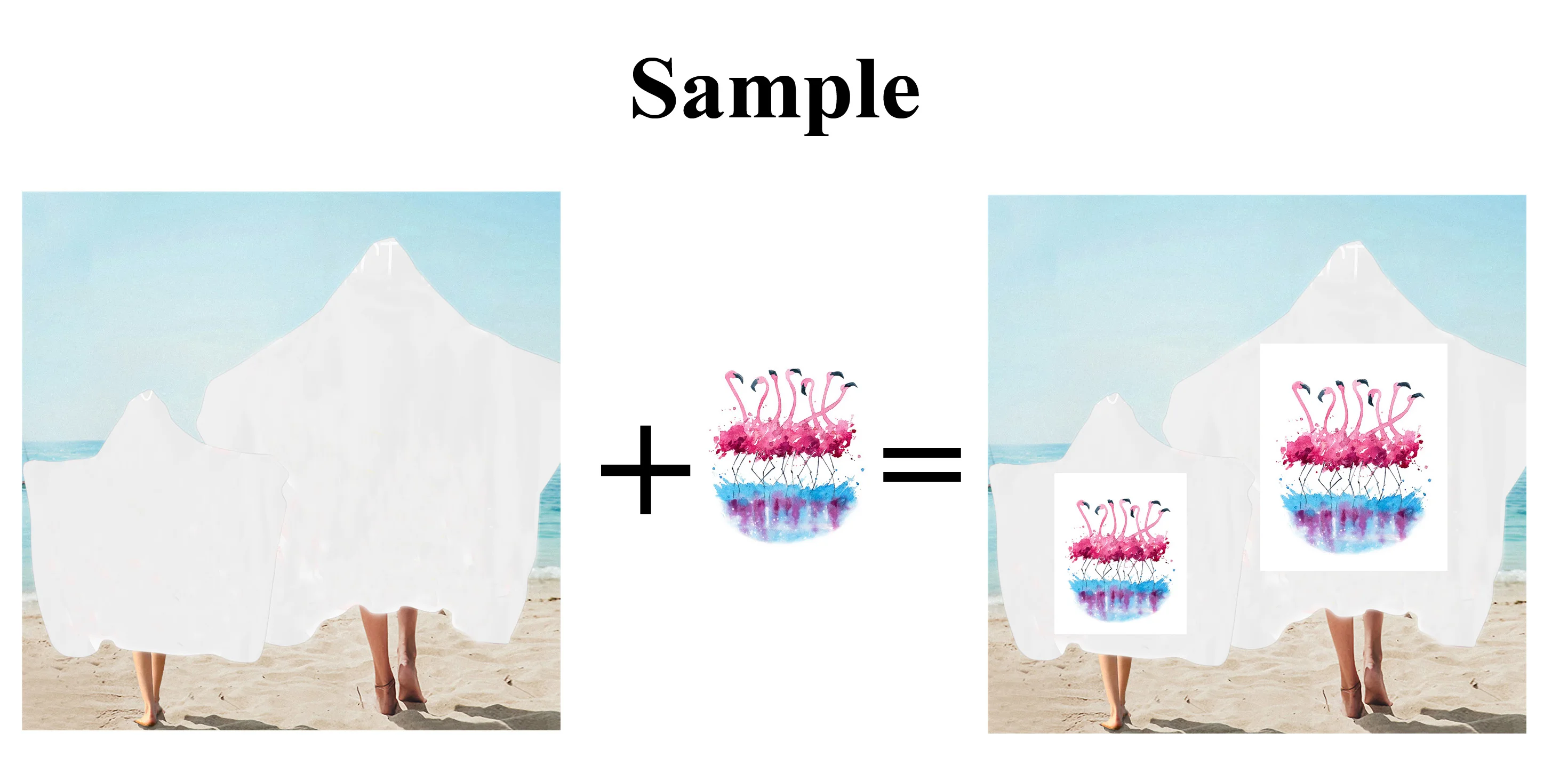 Personalized Hooded Towel for Adult and Kid, Custom, Beach Swim Surf, Special Unique Gift, Holiday, Bachelorette Party, Drop Shi 2