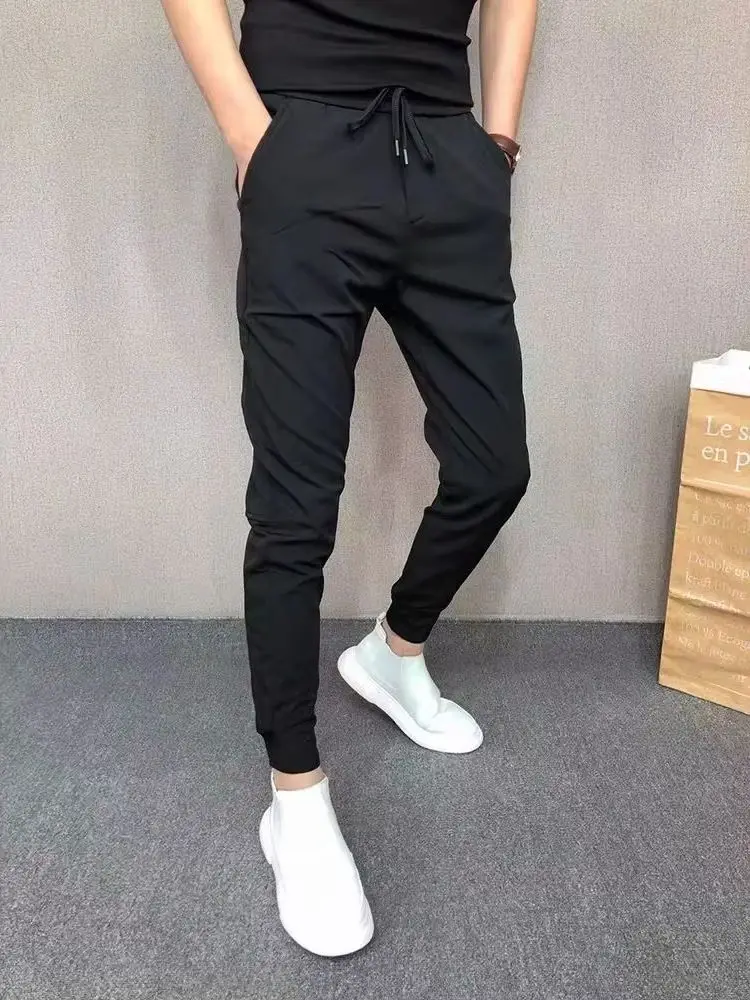 Sweatpants Spring Autumn Cotton Long Pants Jogger Trousers Casual Sports Men's and Women's Fitness Solid Jogging Running pants