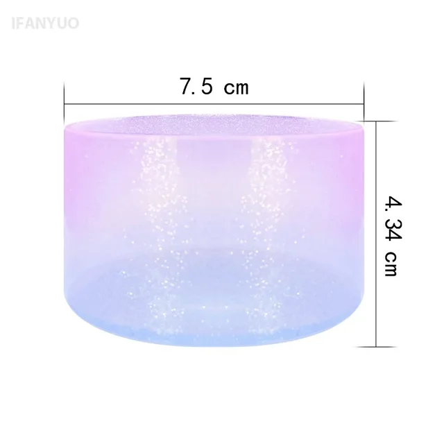 7.5cm Non-slip Water Cup Bottom Sleeve Boot for 40oz Tumbler Cups Base Protective Cover Gradient Glitter Bottle Accessories 5