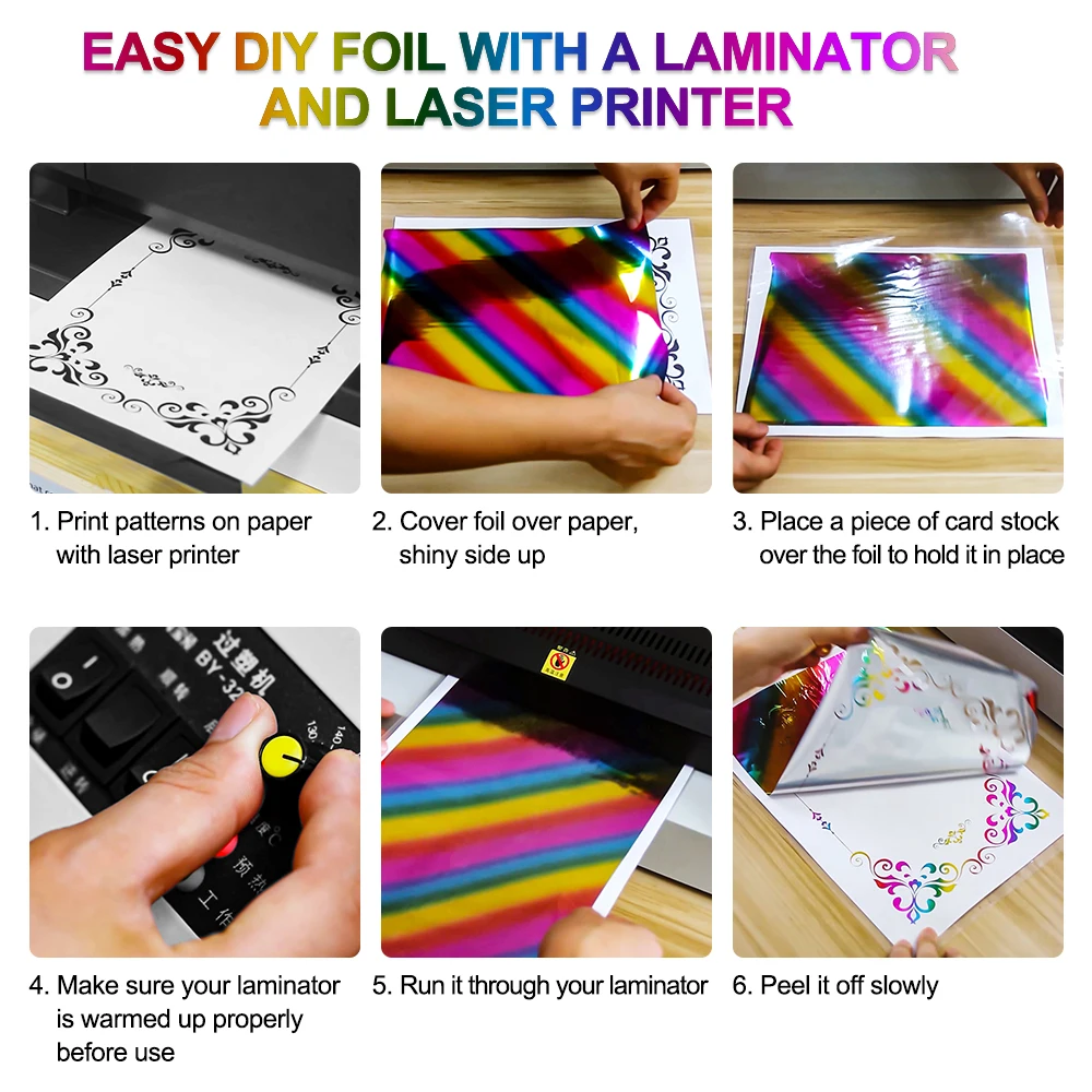 Toner Reactive Foil Sheets 2