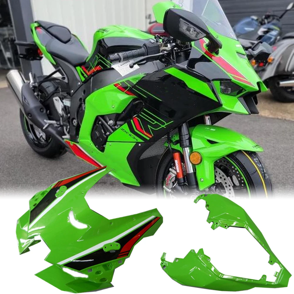 

Задний обтекатель для Kawasaki ZX10R, боковая панель заднего сиденья ZX10RR ZX-10R 2021 2022 2023 ZX 10R, накладка на нос, передний, верхний, капот из АБС