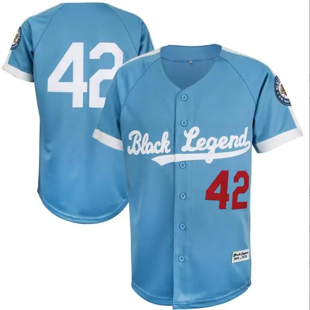 Jackie Robinson Light Blue Brooklyn Dodgers Jersey Aliexpress