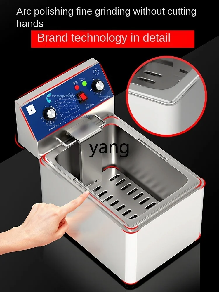 L'm'm Large Capacity Deep Frying Pan Fryer Equipment Constant Temperature Frying Machine