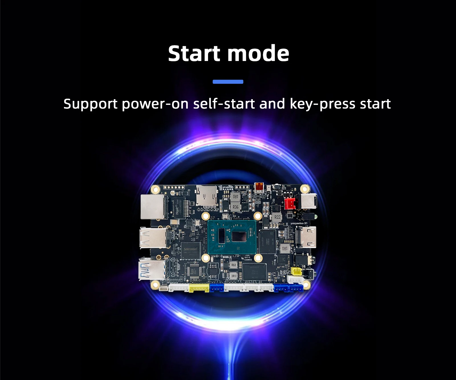 X1S SBC Windows 10/11 Development Board Intel 11th Gen Jasper Lake N5095 SOC X86