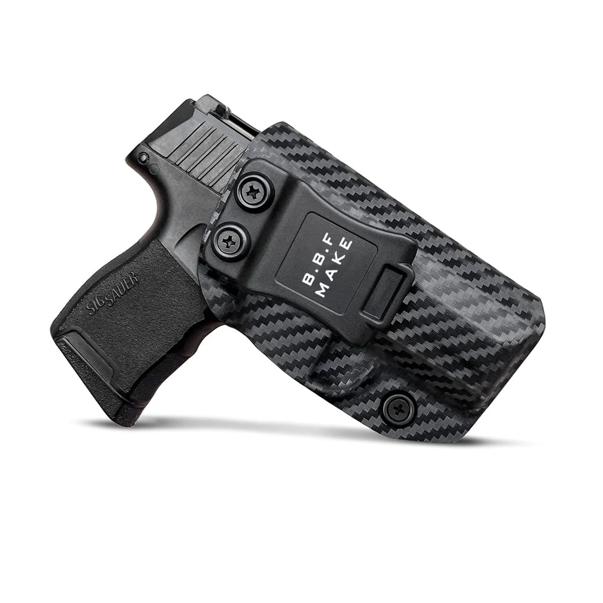 

B.B.F Make Sig P365 Holster,Carbon Fibe IWB Kydex Holster for Sig Sauer P365 / P365 SAS / P365 X Holster - Inside Waistband