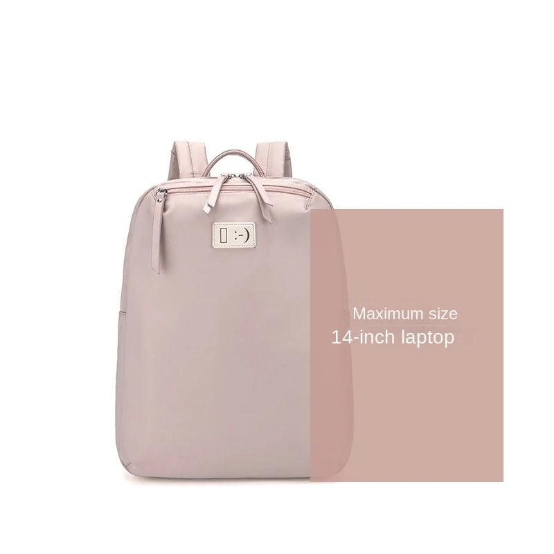 Female Bags High-capacity Lightweight Backpacks For Women Waterproof Wear-resistant 14Inch Laptop Bag For Girls Travel Commuting