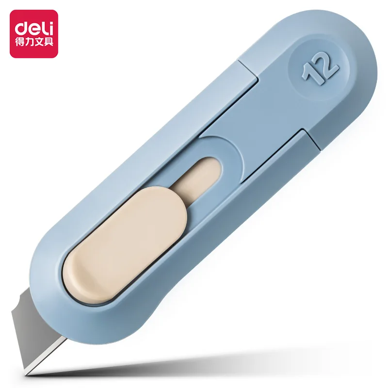 Nusign Portable Paper Cutter Mini Cutting Knife 4 Colors Envelop Box Opener Easy Carry Cutters Knife Stationery