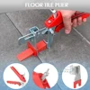 Tile Leveling System Laying Level Wedges Locator Spacers Flooring Wall level Alignment Spacers Leveler for Tile Adjustment Tool 2