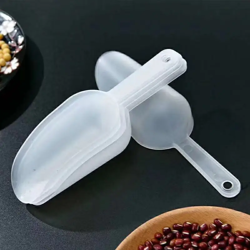 Candy Buffet Ice Plastic Scoops Ice Tongs Flour Cube Shovel Buffet Bar Tools Wedding Bar Party Kitchen Accessories, ice cream scoop,ice shovel