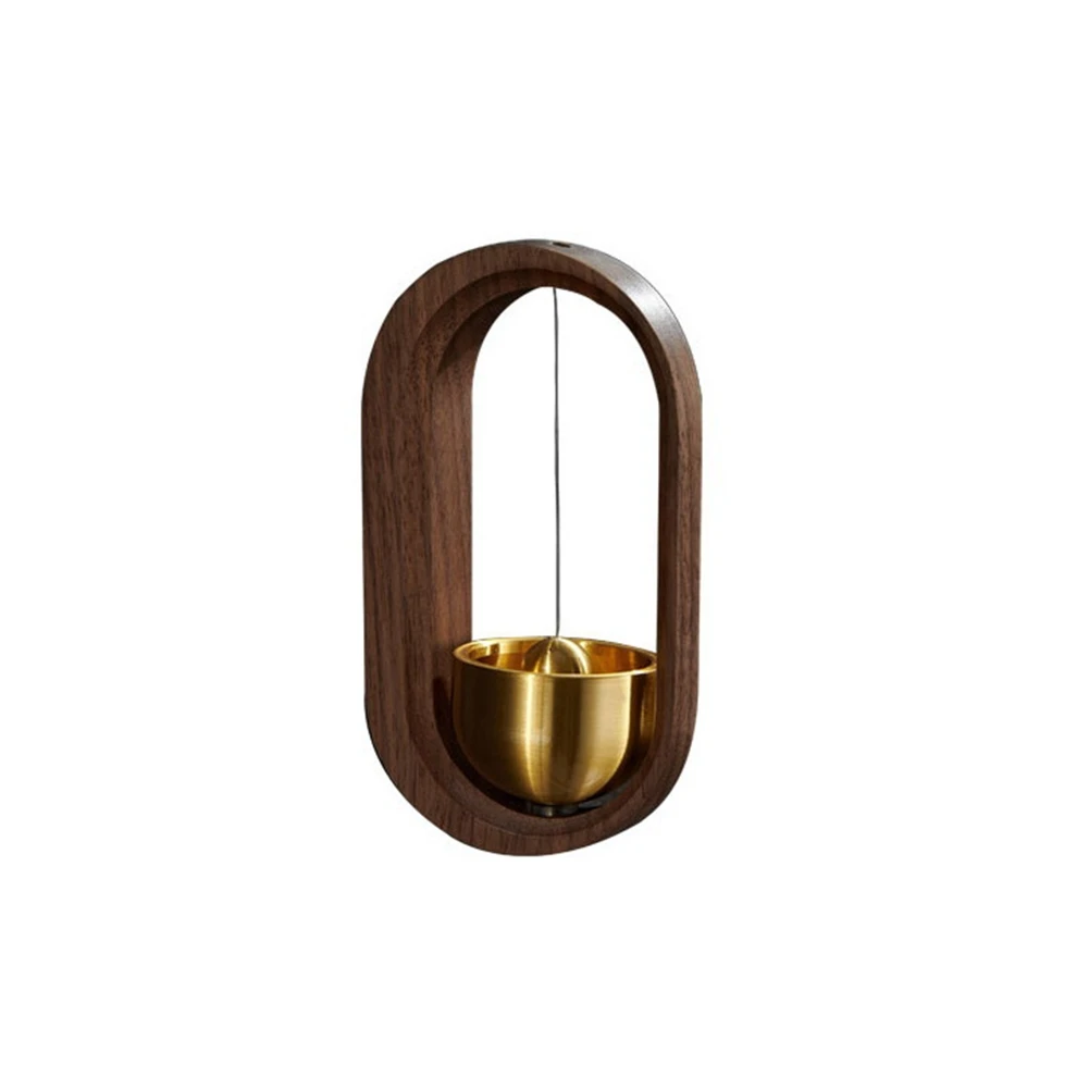 

Doorbell,Entrance Alert Chime Doorbell Lightweight Decorative Bells Wooden Doorbell Entry Door Ornaments Wind Chimes