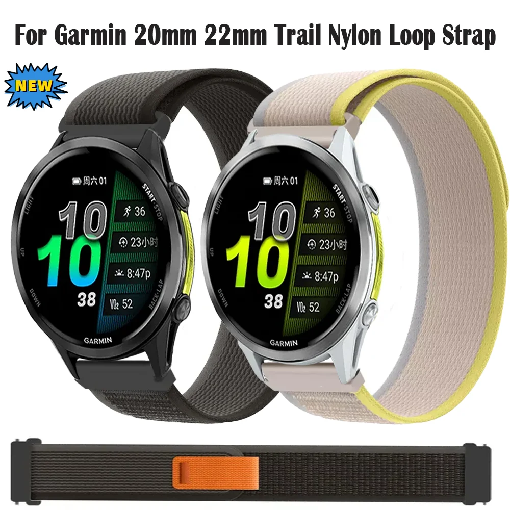 Trail Nylon Loop Strap - 20mm 22mm Wristband Replacement