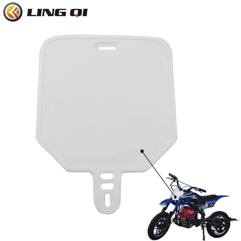 Lingqi Copertura Parafango Targa Anteriore In Plastica Adatta Per Apollo Chinese Dirt Pit Bike 125 250 Accessori Moto