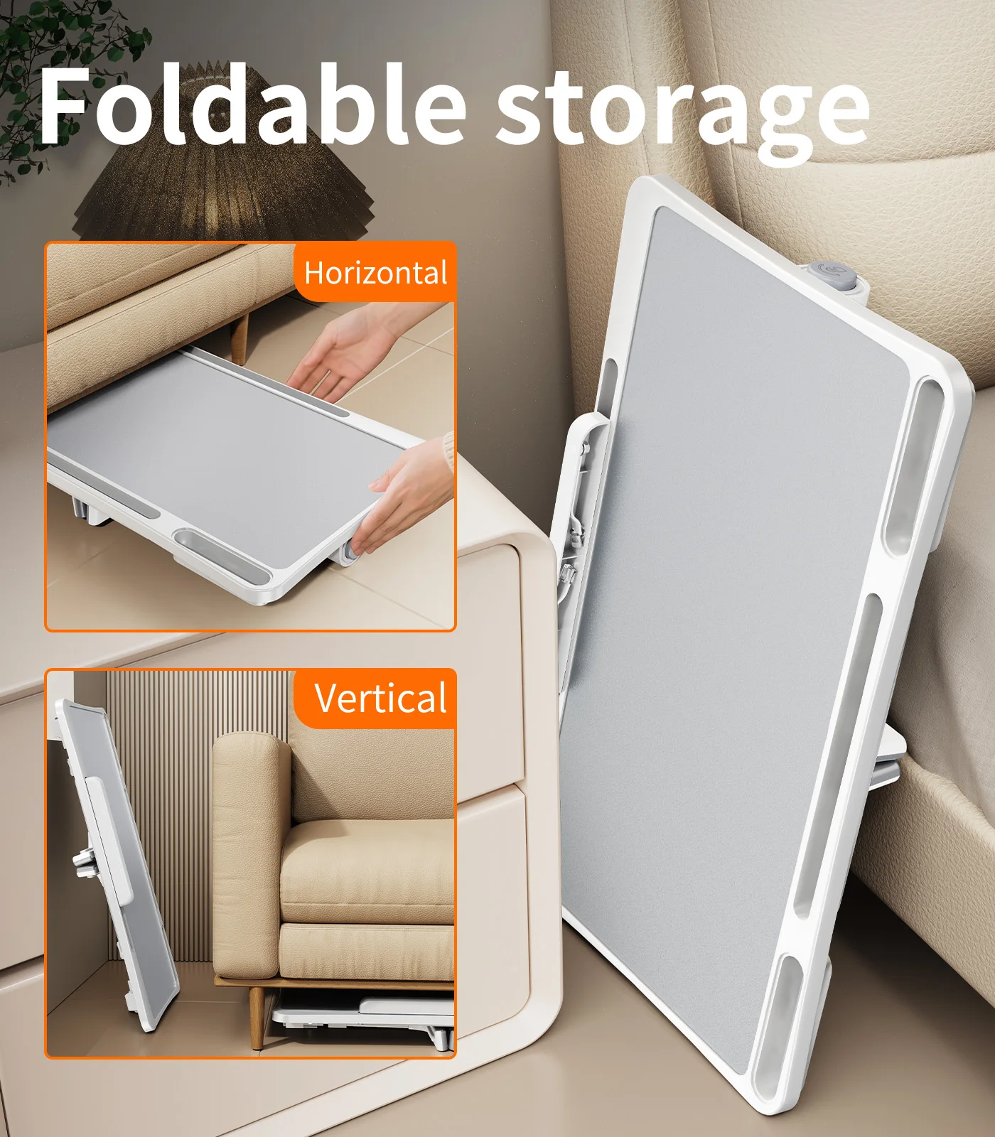 Eary Portable Laptop Tablet Holder Phone Stand For Bed 5 Height & 4 Angle Adjustable Multifunctional Display Desk Gifts for Kids