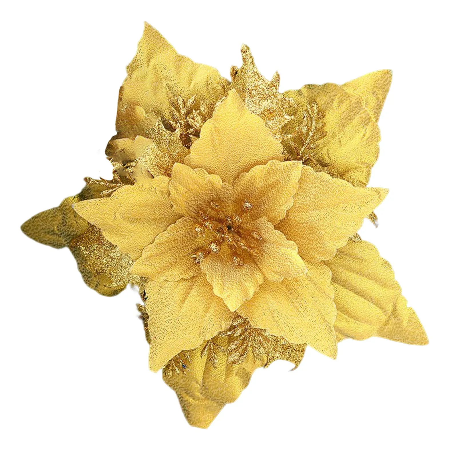 

Искусственные Рождественские цветы долговечные цветы для рождественской вечеринки