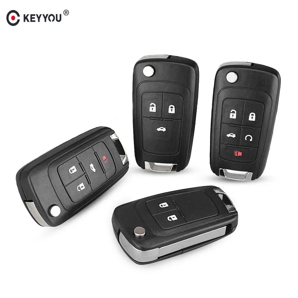 

KEYYOU 500 шт. 2/3/4/5 BT чехол для дистанционного ключа для OPEL VAUXHALL Insignia Astra Zafira для Chevrolet Cruze для Buick