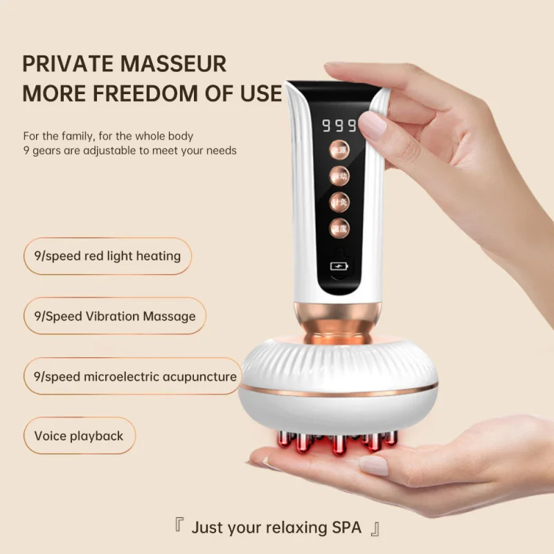 Multifunctional Massage Brush Body Slimming Massager High Version 20 gear Choose - Image 3