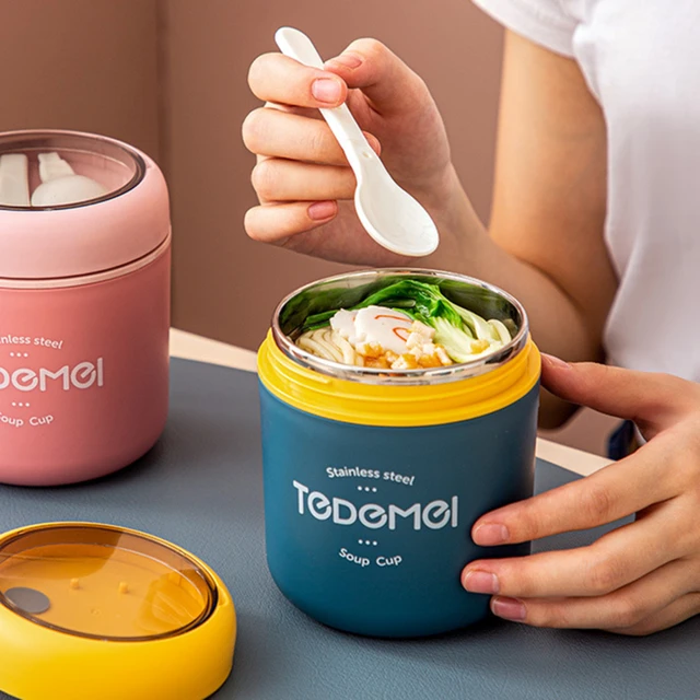 Bocal isotherme de 530ml pour aliments, tasse à soupe, thermos