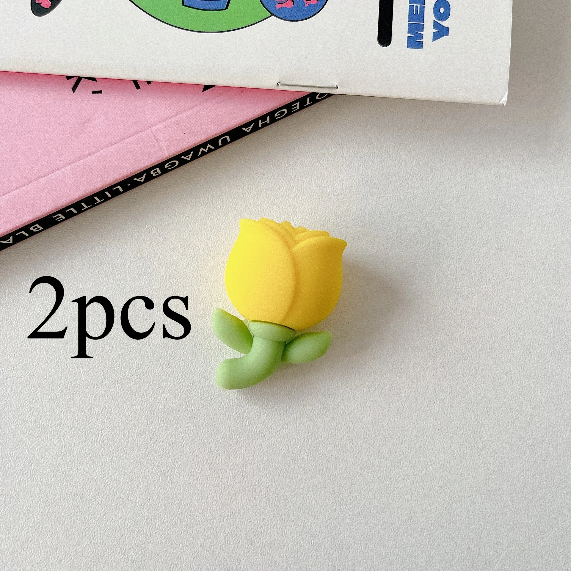 Tulip Flower Decorative Cable Protector Set - Cute Charger Cable Covers