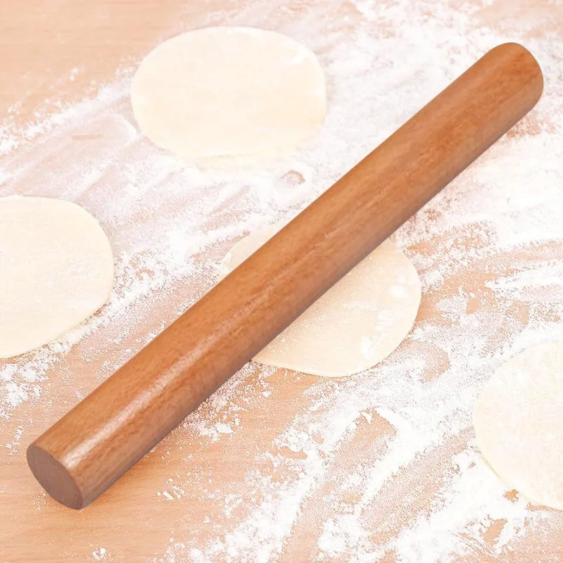 Wooden Rolling Pin Fondant Cake Decoration Dough Roller Baking Cooking Tools 30cm/40cm