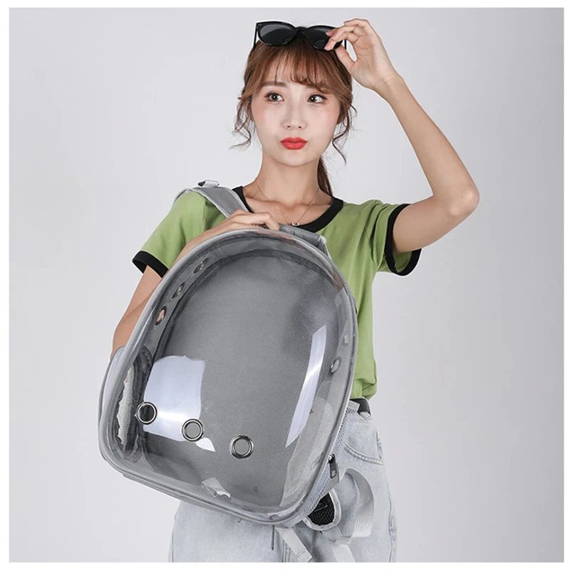 Pet Carrier Backpack Cat Backpack Portable panoramic Transparent Cat bag Lightweight breathable shoulder pet backpack pet carrier bag,pet carrier backpack,pet bag