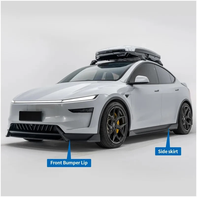 유니크 요퍼 바디킷 모델 Y 2025 주니퍼 프론트 립 사이드 스커트 리어 디퓨저 스포일러 익스테리어 탑스테치 범퍼 PP 액세서리