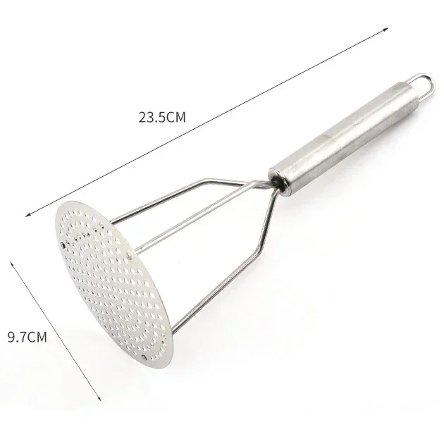 Stainless Steel Potato Masher Crush Vegetable Fruit Press Maker Vegetable Masher Kitchen Tool Gadget Kitchen Accessories potato masher