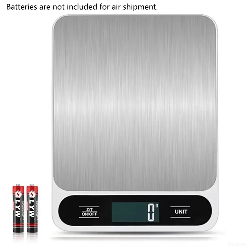 Bilancia da cucina digitale Bilancia da 10 kg/1 g Bilancia da caffè per alimenti USB Bilancia digitale elettronica intelligente impermeabile per cuocere al forno e cuocere