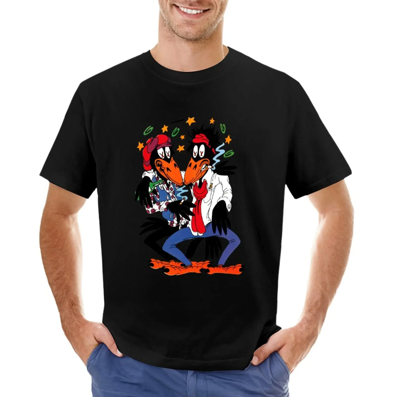 

By Your Side The World Money American Funny Gift T-Shirt tops korean fashion oversized Men's cotton t-shirt