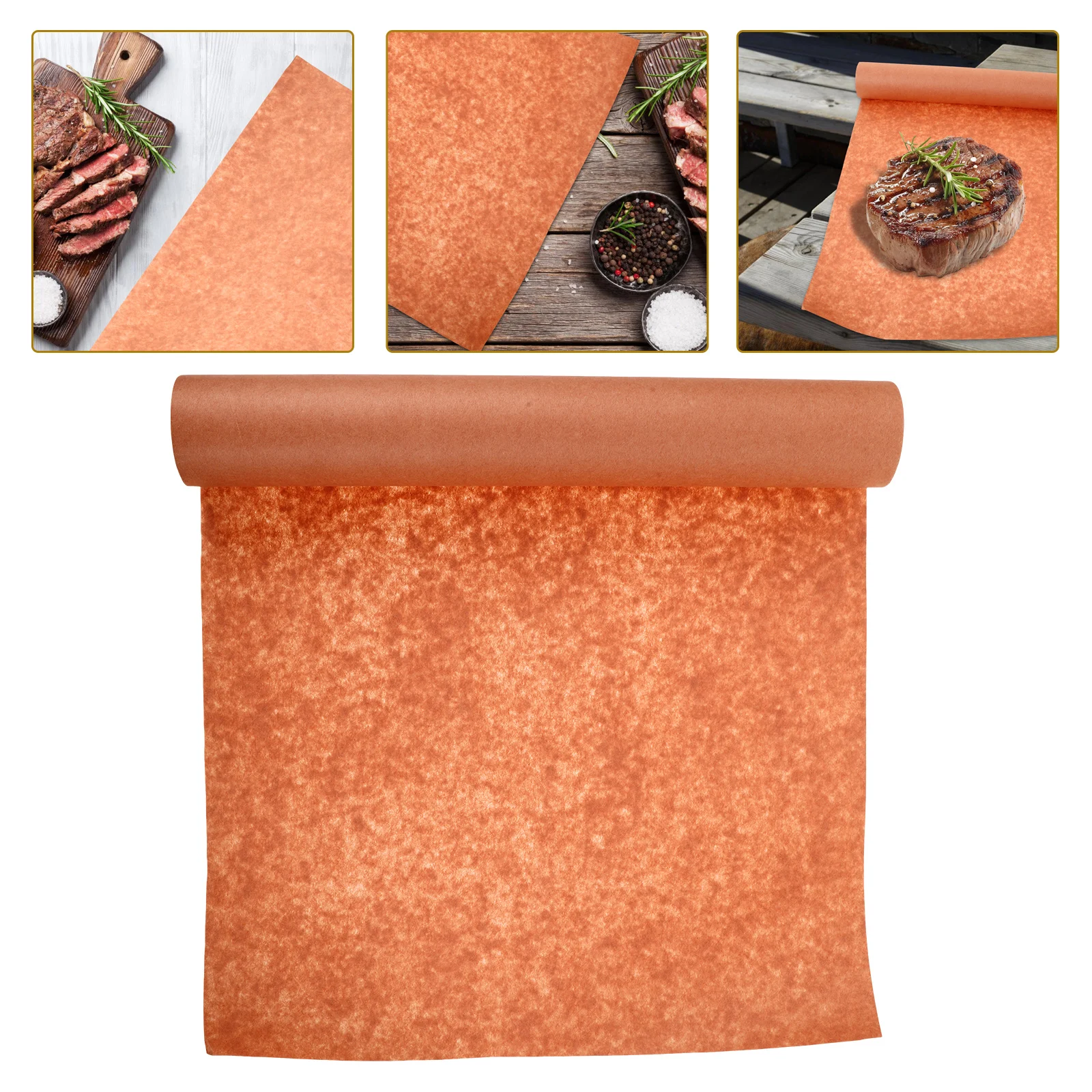 1 Roll Smoking Meat Wrapping Paper Butchers Paper Roll BBQ Meat Non-sticky Wrapping butcher paper